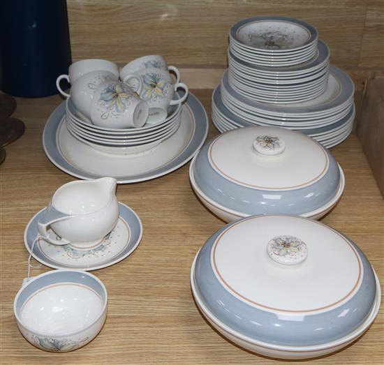 A Susie Cooper for Crown Works Burslem, tea and dinner service